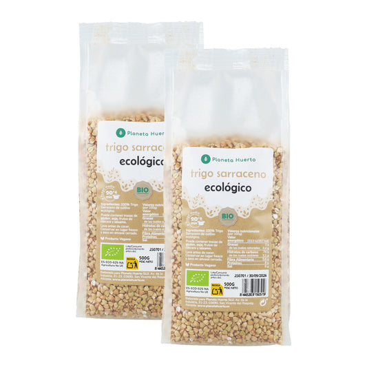 Packung 2x Bio-Buchweizen ECO Planet Garden 500 g