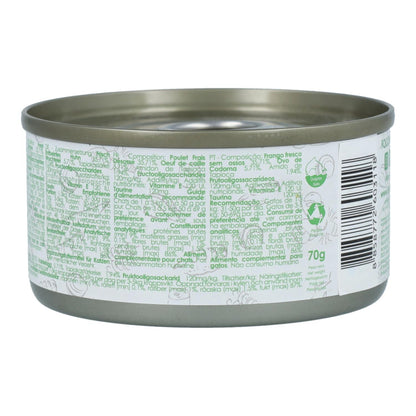 24er-Pack Kit Cat Dose Gravy – Huhn & Wachtelei 70 g Nassfutter für Katzen in Soße