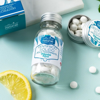Dentifricio in pastiglie al limone 115 pz. Ecologico Officina Naturae