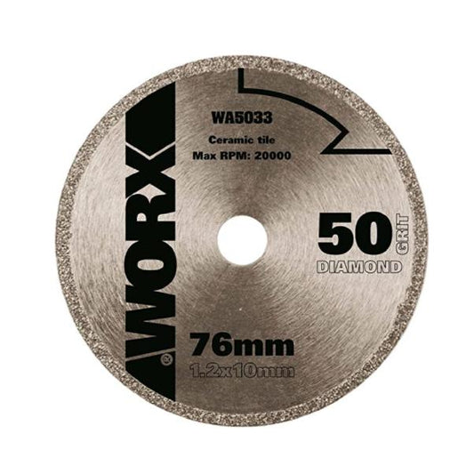 Diamantschijf 76 mm voor WX801 - Worx