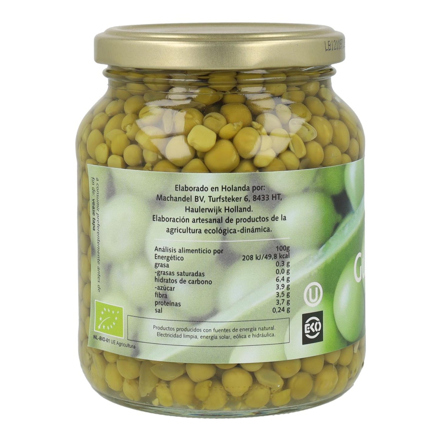 Machandel Bio-Erbsen, 330 g