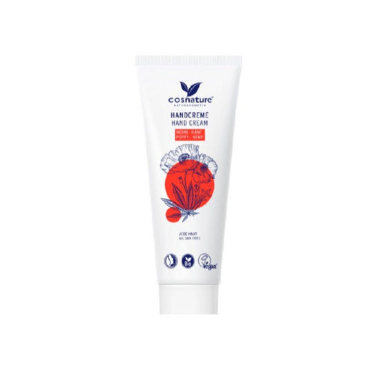Organic Poppy & Hemp Hand Cream Cosnature 75 ml