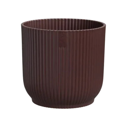 Fioriera riciclata Winery rosso bordeaux Elho 22 cm