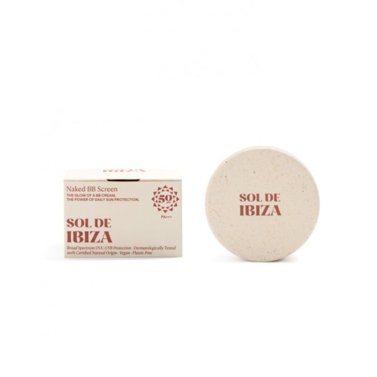 BB cream SPF50 PA+++, skyddande ansiktskräm med nudefärg, 35 g