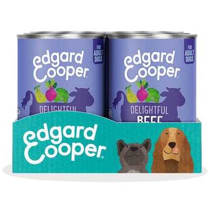 Edgard & Cooper Beef Wet Dog Food 400 g