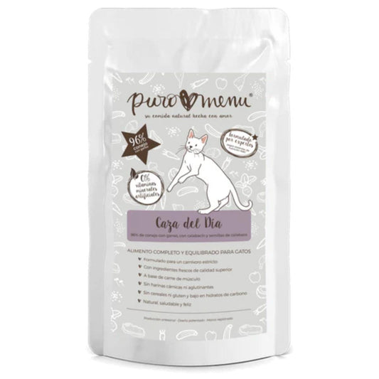 Barf wet cat food Catch of the day (rabbit) Puromenu 100 g