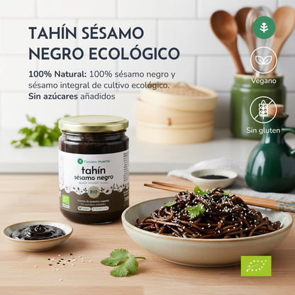 Tahini med svart sesam ECO Planet Garden 350 g