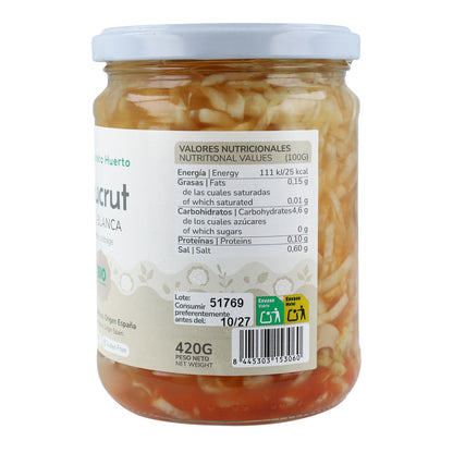 Zuurkool Witte Kool ECO Planeta Huerto 420 g