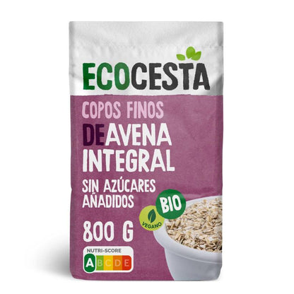 Organic Whole Oat Flakes Ecocesta 800 g
