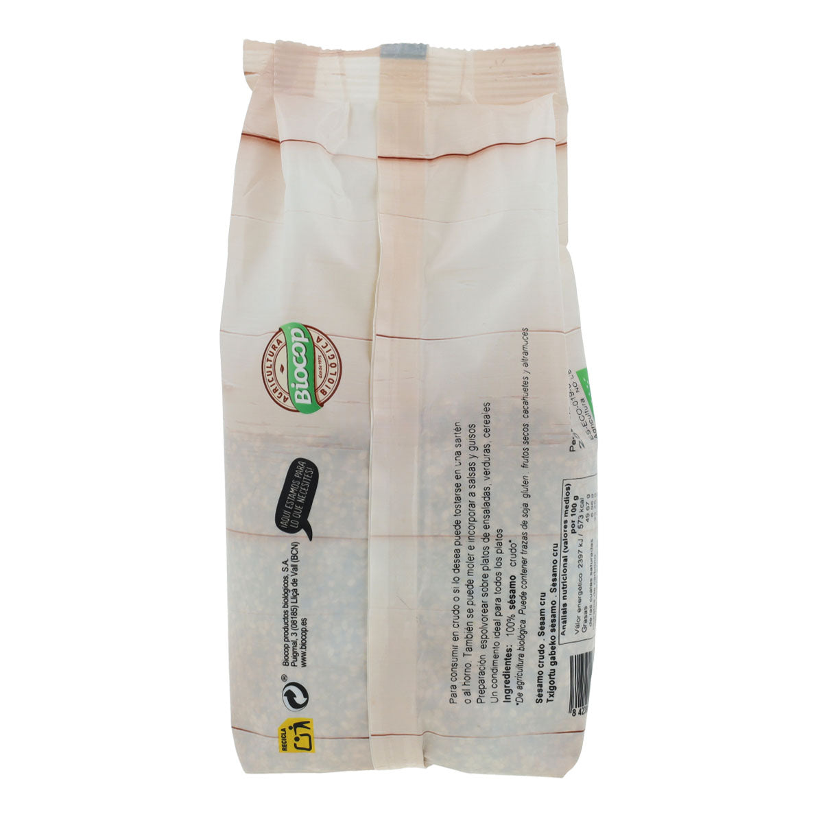 Semi di sesamo crudi biologici Biocop 250 g