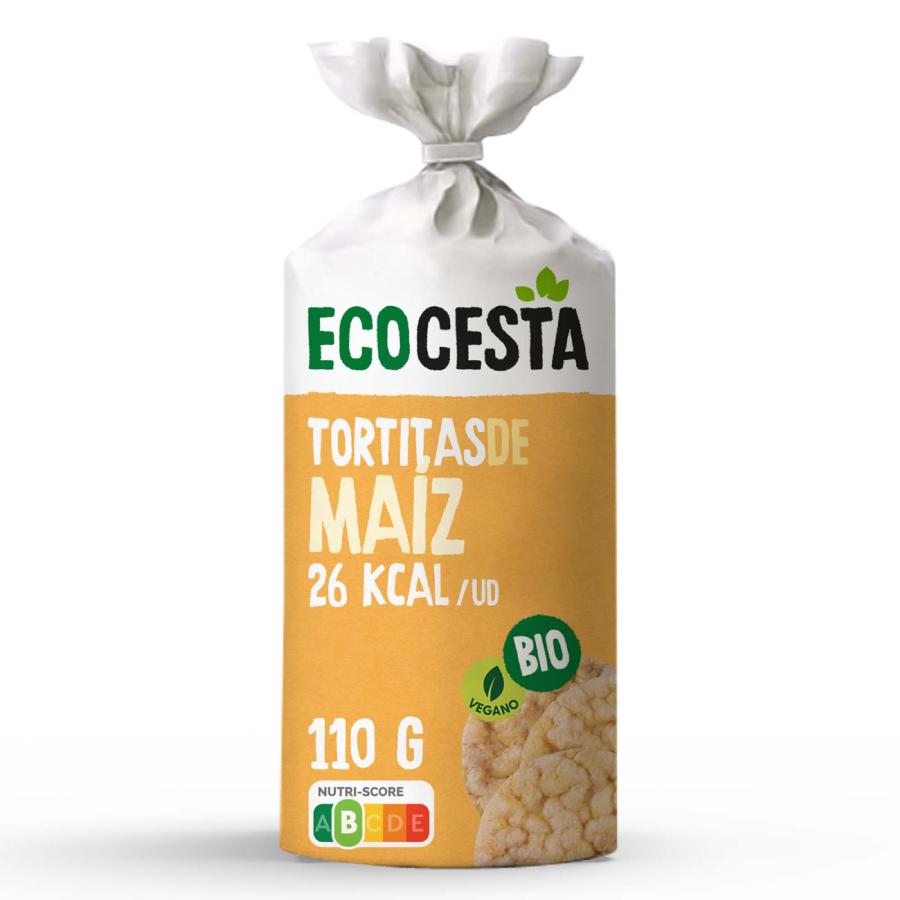 Organic Corn Cakes Ecocesta 110 g