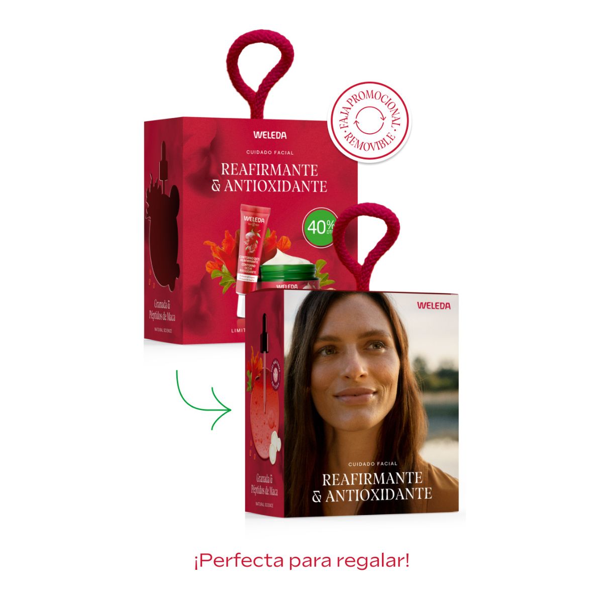 WELEDA Krem pod oczy + krem na dzień (40% zniżki) 12 ml + 40 ml