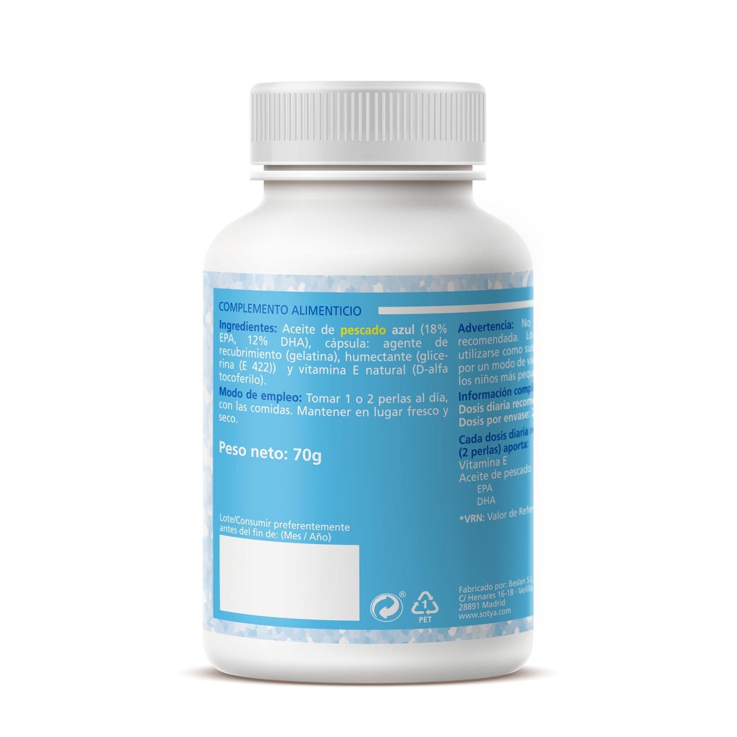 Olio di pesce Omega 3 Sotya 50 capsule 1400 mg