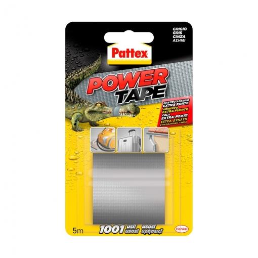 Pattex Power Tape Bl 50 x 5 m. Grijs