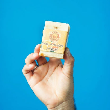 Mon Orxata Organic Tigernut Oil Natural and Orange Soap 100 g