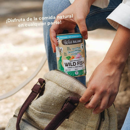 BARF-Dose mit Fisch und Truthahn für Hunde Wild Balance 400 g
