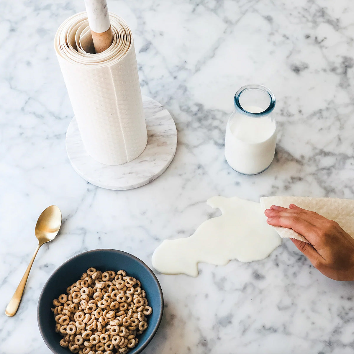 Herbruikbare papieren doekjes If you care 12 stuks