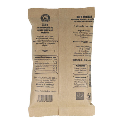 Mielone orzechy tigry z Walencji D.O. Mon Orxata 225 g