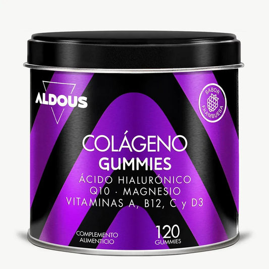Collagene idrolizzato con acido ialuronico, coenzima Q10, zinco e vitamine Aldous Bio 120 capsule