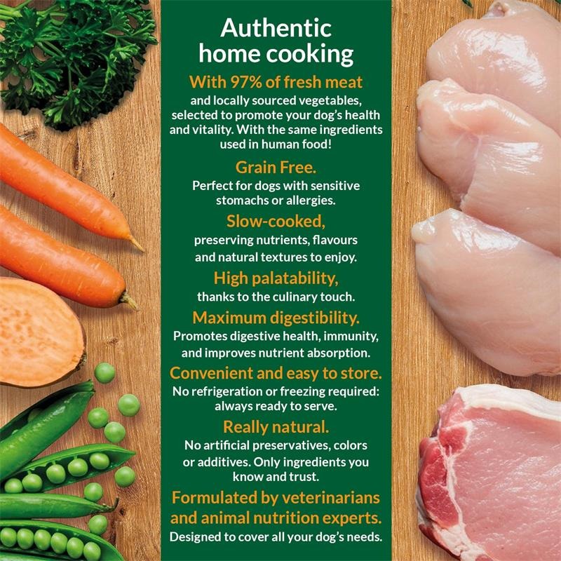 Arquivet Fresh Home Beef Stew Wet beef food for dogs 280 g