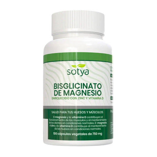 Bisglicinato di magnesio, Sotya, 100 capsule