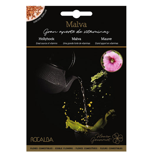Essbare Blumensamen Malve, Rocalba