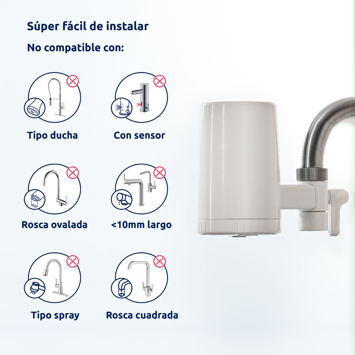 Waterfilter voor kraan Essential Tappwater
