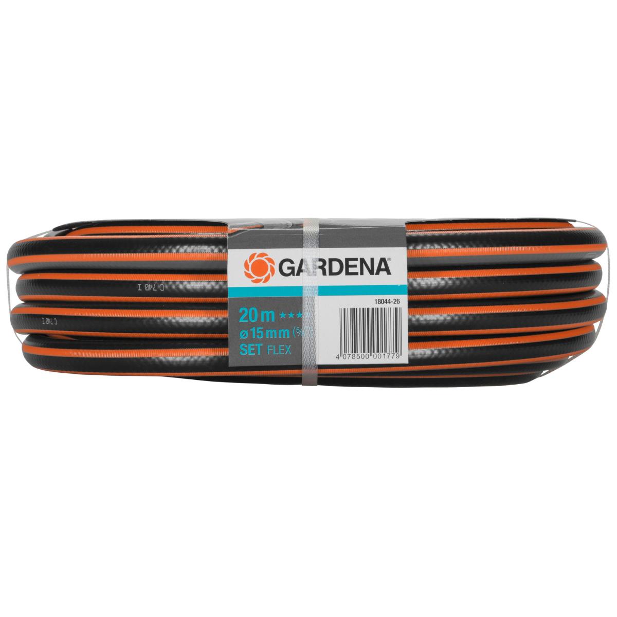 Set flexibele slang Gardena 15 mm 20 m