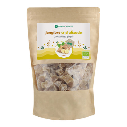 Ingwer kristallisiert ECO Planeta Huerto 1 kg