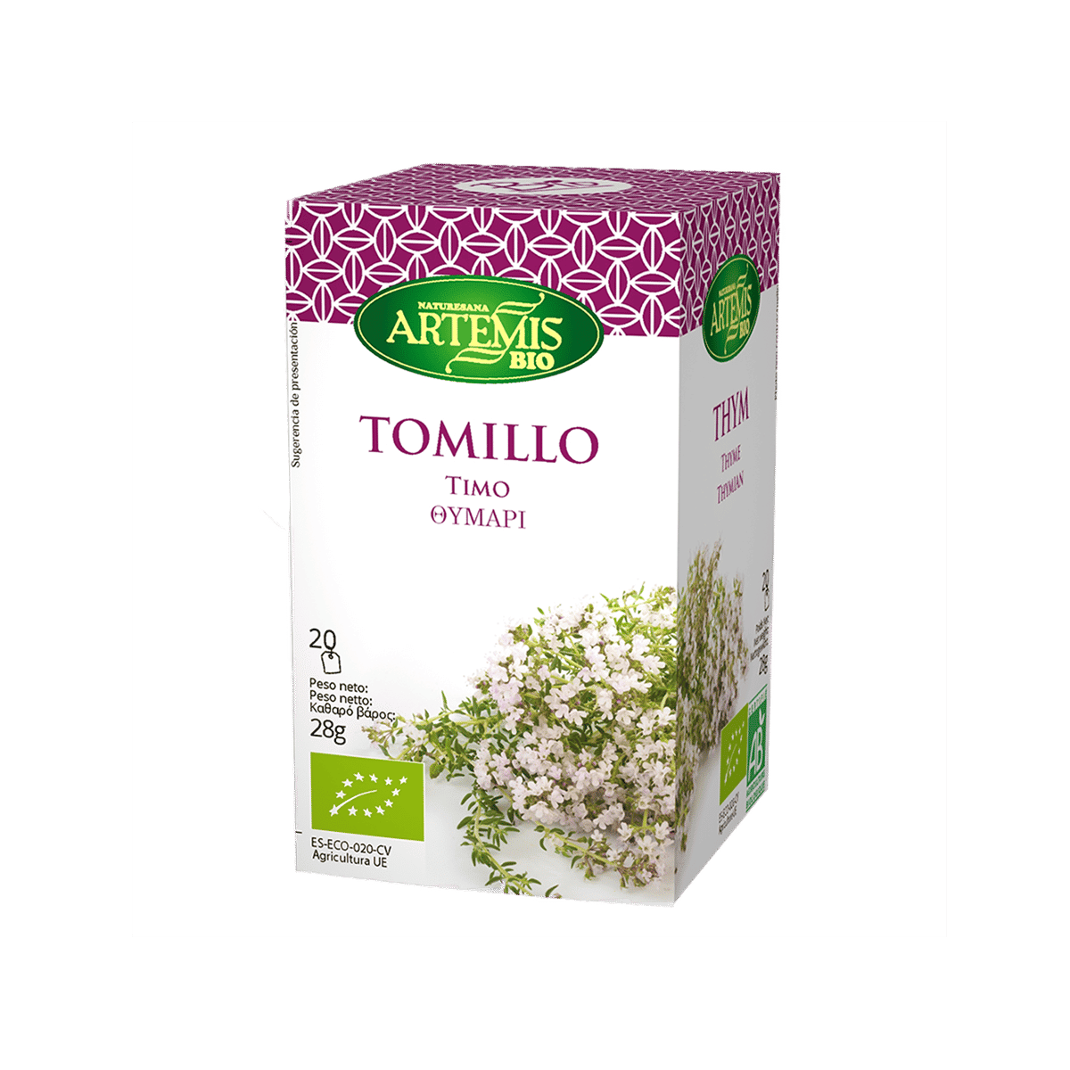 Artemis Thymian, 20 Filter.