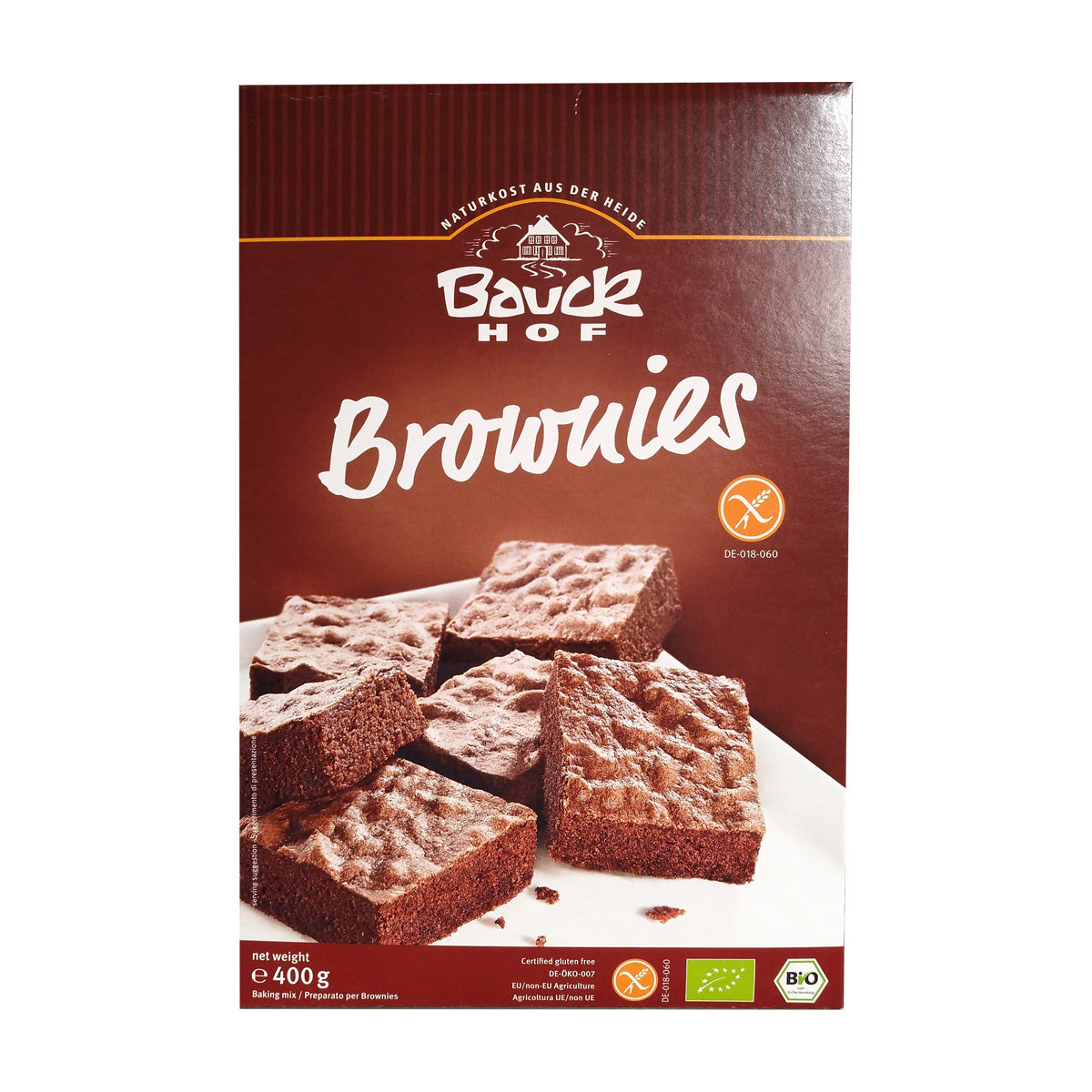 Bauckhof Gluten-Free Brownie 400 g