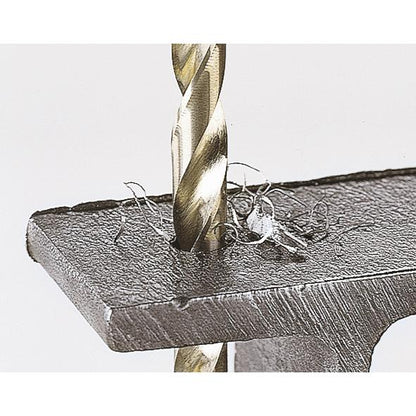 3 punte elicoidali HSS rettificate con gambo tondo per metallo Wolfcraft Ø 3,0 mm