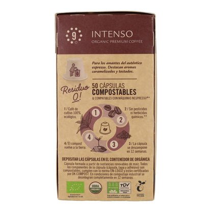 Composteerbare capsules Intenso Nespresso 50 capsules
