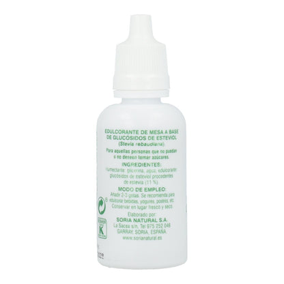 Steviat-Tropfen Soria Natural, 30 ml