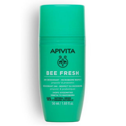 Deodorante roll-on Bee Fresh 24 ore Apivita 50 ml
