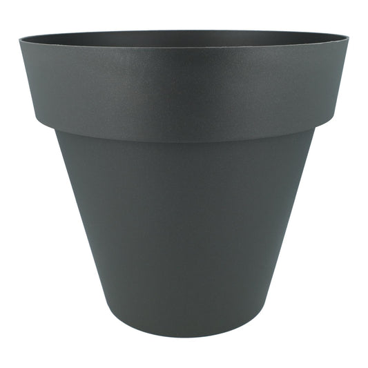 Blumentopf anthrazitfarben  D 18 x 15