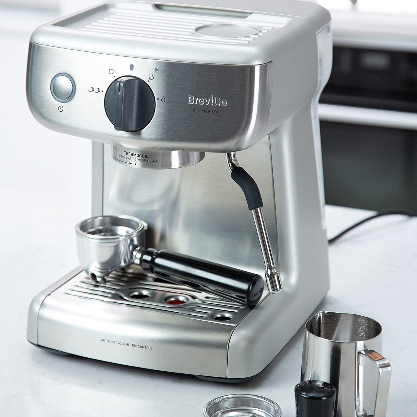 Ekspres do kawy Breville Mini Barista 15 barów (odnowiony)
