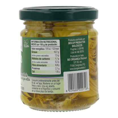Gegrillte Artischocken in Öl Bemeter Bio Organica Italia 190 g