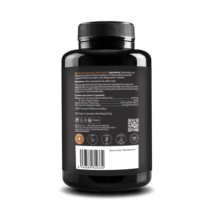 Spermidin, 6 mg, mit Vitamin B1 und Zink, Zenement, 120 vegane Kapseln