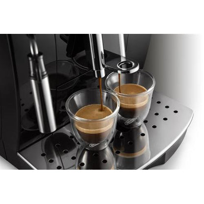 Macchina da caffè superautomatica Delonghi Magnifica S ECAM21.117.B con sistema Cappuccino e macinacaffè incorporato (ricondizionata)