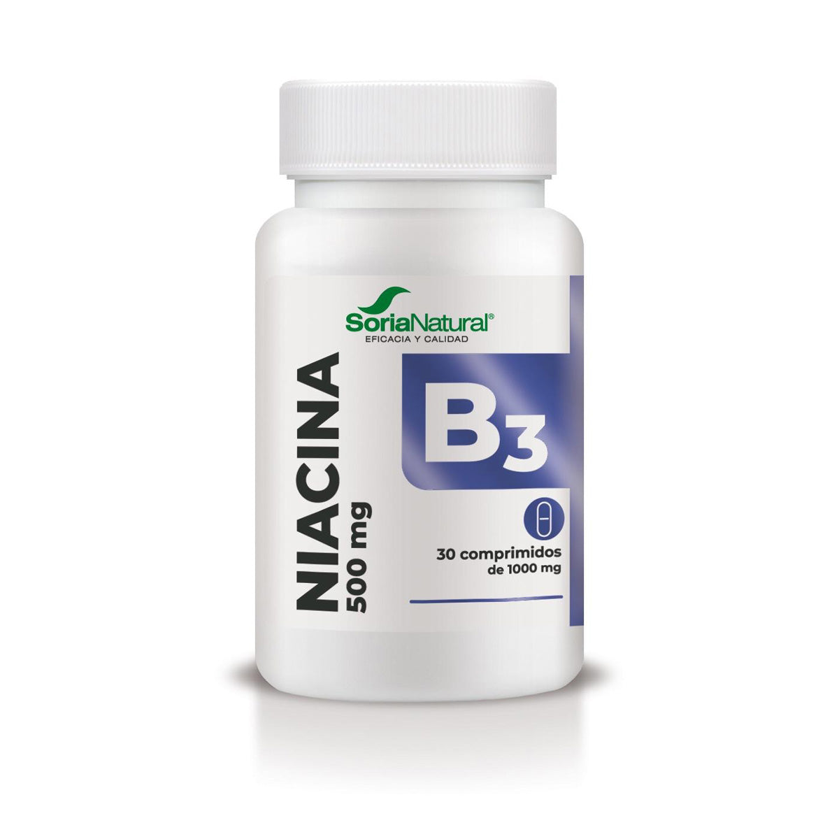 Vitamine B3 Lib. Sostenida, Soria Natural, 30 tabletten