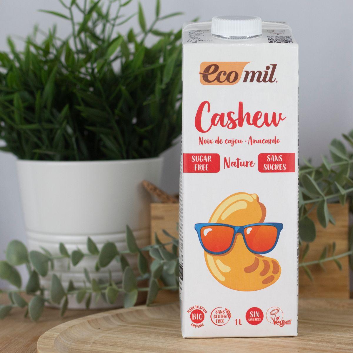 Boisson végétale à la noix de cajou Nature Bio Ecomil 1 L