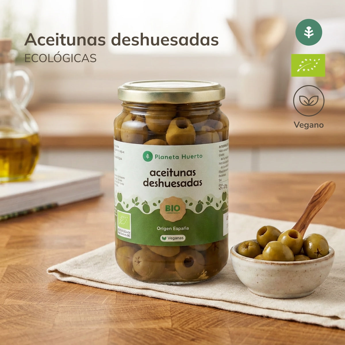 Olive snocciolate Eco Planeta Huerto 335 g