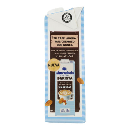 Packung mit 6 Einheiten Almendrola zuckerfreies Mandelgetränk 1 l
