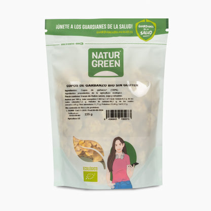 Naturgreen Organic Chickpea Flakes, 225 g