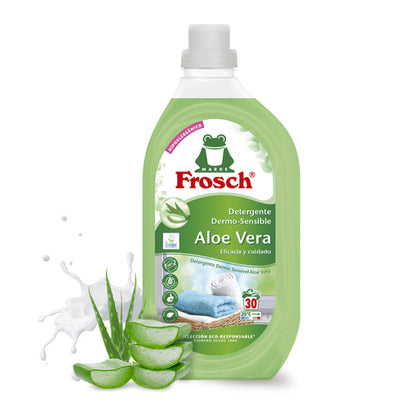 Aloe Vera Waschmittel, Frosch, 1500 ml