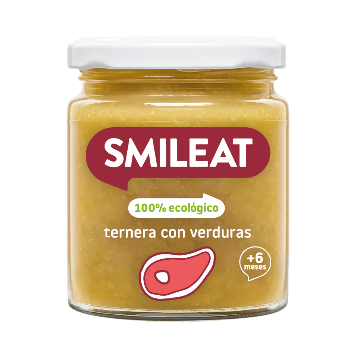 Pack pots de viande et poisson BIO Smileat 4 unités de 230 g