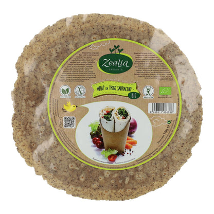 Wrap au blé sarrasin BIO sans gluten Zealia 180 g