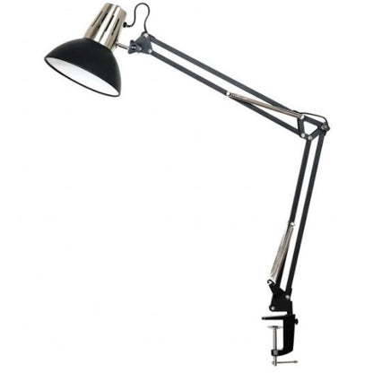 Flexibele lamp met bevestiging Surma E27 zwart