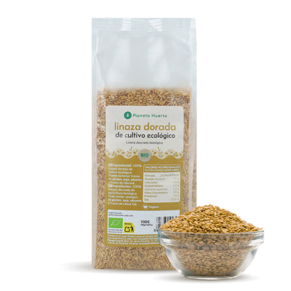 Pack 2x Golden Flax ECO Planeta Huerto 500 g
